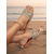 economico Infradito scivolosi-sandali con strass da donna: scarpe basse slip-on con perline scintillanti per vacanze al mare, feste estive, abbigliamento da resort e outfit chic quotidiani