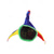 cheap Accessories-Men's Polyester Jester Mardi Gras Hat and Clown Nose Set – Perfect for Carnival and Masquerade Parties
