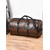 abordables Sacs de Voyage-Sac week-end pour homme en similicuir à motif crocodile, avec bandoulière réglable, grande capacité et imperméable – idéal pour les escapades de week-end et les courts voyages d'affaires.