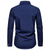 abordables Camisas de vestir para hombres-Hombre Camisa Camisa para Vestido Abotonar la camisa Geométrico Casual Diario Negro Blanco Rojo Azul Oscuro Manga Larga Cuello Vuelto Primavera Otoño Ropa Retazos