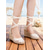 tanie Panna młoda-damskie sandały na koturnie z koronki typu espadryle - eleganckie buty ślubne z wiązaniem na wstążkę na plażowe ceremonie, wygodne buty ślubne &amp;letnie obuwie dla druhen