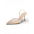 preiswerte Hochzeitsgast-Schwarze, mit Kristallen besetzte Slingback-Stiletto-Pumps für Damen, elegante, spitz zulaufende Abendschuhe für Gäste einer mondänen Stadthochzeit