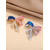 abordables Accessoires-Broche patriote en forme de nœud pour femmes du 250e anniversaire des États-Unis disponible en or et en argent en matériau allié parfait pour les célébrations de l'Amérique et du jour de