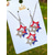 cheap Accessories-United States 250th Anniversary Women's Patriotic Star Jewelry Set, Alloy Necklace &amp; Earrings with Red White Blue Crystal Design, Parades &amp; Holiday Celebrations