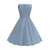 abordables Vestidos-1950s Hepburn Retro Antiguo Mediodía Vestido de una línea Vestido swing Vestido de la pradera A Lunares Corte A Escote en Pico Disfraz Chica Carnaval Mascarada Vacaciones Uso Diario Vestido Primavera