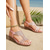 baratos Sandálias plataforma anabela-Sandálias femininas boho azul-celeste com salto anabela e aplicações de flores de cristal – sandálias elegantes com tira em T e strass, perfeitas para férias na praia e resorts exóticos. &amp;viajantes