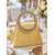 cheap Wedding Accessories-Women's Satin Evening Handbag with Rhinestone Circular Handle, Available in Multiple Colors, Chain Strap for Shoulder Carry, Perfect for Weddings and Parties