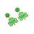 Χαμηλού Κόστους αξεσουάρ-γυναικεία σκουλαρίκια με τριφύλλι - υλικό κράματος, πολλαπλά στυλ, πράσινο, ημέρα του Αγίου Πατρικίου, καθημερινή χρήση