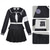 cheap Anime Costumes-Anime Outfits JK Cosplay Suits Halloween Carnival Masquerade Anime Expo Costume For Women's Adults'