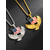 abordables Accesorios-Collar de aleación para hombre con colgante de águila y bandera estadounidense, disponible en oro y plata, ideal para celebraciones del Día de la Independencia y el 250 aniversario.