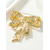 abordables Accessoires-Broche patriote en forme de nœud pour femmes du 250e anniversaire des États-Unis disponible en or et en argent en matériau allié parfait pour les célébrations de l'Amérique et du jour de