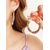 abordables Mariage ACC-Boucles d'oreilles créoles pour femmes ornées de strass, plusieurs couleurs, en alliage, parfaites pour les mariages et les fêtes