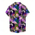 economico Uccelli &amp; Animali-Per uomo Fenicottero Fiori tropicali Foglia di palma Camicia hawaiana estiva Camicia con Bottoni Camicia Aloha Manica Corta Hawaiano Vacanza Estate Primavera Collo ripiegato Stampa 3D camicie con