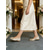 economico Madre della Sposa/Sposo-scarpe basse per la madre della sposa, eleganti scarpe slip-on per cerimonia e ricevimento, punta a mandorla decorata, avorio