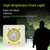 cheap Flashlights-Portable Flashlight with Clip Pocket Light Rechargeable Flashlight Waterproof Outdoor Emergencies Light