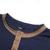 baratos Camiseta Henley Casual-Homens Camiseta Camisa Henley Camiseta de malha waffle T-shirt Camisa de manga longa Manga Longa Bloco de cor Moda Designer Básico Patchwork Henley Férias Rua Para Noite Primavera &amp; Outono Preto