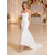 abordables novia-Sandalias de tacón de aguja con lazo plateado para mujer, elegantes sandalias de tacón alto con tira trasera para novia, para boda urbana chic. &amp;ceremonia vespertina