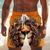 billiga Djur &amp; Fåglar-Herr Tecknat Lejon Rolig Badshorts Boardshorts Medium Midja Hawaiisk Strandsemester Sidfickor Mesh foder Elastisk dragsko i midjan Designer Kläder