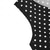 abordables Vestidos-1950s Hepburn Retro Antiguo Mediodía Vestido de una línea Vestido swing Vestido de la pradera A Lunares Corte A Escote en Pico Disfraz Chica Carnaval Mascarada Vacaciones Uso Diario Vestido Primavera