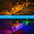 voordelige Landschapsverlichting-Op zonne-energie werkende padverlichting voor buiten, koel wit &amp;RGB-verlichting met schemeringssensor, waterdicht, geschikt voor tuin, terras, pad, erf, looppad, oprit, 2 standen