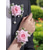 cheap Wedding Accessories-Women's Bridesmaid and Groomsman Corsage and Boutonniere Set, Available in Multiple Colors, Polyester Material, Perfect for Weddings and Parties