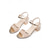 voordelige Moeder van de Bruid/De Bruidegom-Sandalen met lage blokhak voor de moeder van de bruid, elegante schoenen met enkelbandje voor de huwelijksceremonie en -receptie, in metallic goud of zilver.