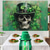 cheap Wall Tapestries-St. Patrick's Day Tapestry Banners Blanket Skeleton Shamrock Cute Romantic 3D Bedroom Living Room Dorm Teens Room College Dorm Wall Porch Home Decor