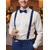 abordables Mariage ACC-Bretelles élastiques en polyester pour hommes – plusieurs couleurs, matière extensible, élégantes et confortables pour les mariages, les dîners et les événements formels