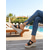 cheap Wedge Sandals-Women's White Wedge Sandals with Buckle Strap – Stylish, Comfortable Footwear for Summer, Beach and Poolside Events