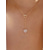 abordables Saint Valentin-Collier pendentif cœur pour femme, en alliage plaqué or orné de cristaux, idéal pour la Saint-Valentin, les mariages et au quotidien.