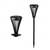 abordables Éclairage paysager-Lot de 1 lampe solaire d'extérieur étanche pour allée, jardin, cour, allée, terrasse.