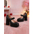 abordables Saint Valentin-Escarpins roses à plateforme pour femmes avec bride à boucle – un style rétro chic pour la Saint-Valentin, les fêtes et les occasions spéciales