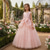 cheap Flower Girl's Dresses-Flower Girl Dress Girls' Formal Dress Wedding Attire Party Wedding Formal Elegant Princess Sweet Lace Mesh Solid Color Sleeveless Crew Neck Pink Sky Blue 4 years+