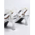 preiswerte Braut-Silberne Slingback-Pumps mit Spitze für Damen – elegante Hochzeitsschuhe mit floraler Stickerei, bequeme Brautpumps mit mittelhohem Absatz für Gartengäste &amp;romantische Zeremonien
