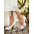 cheap Bride-Women's Ivory Floral Flats with Ankle Lace Detail, Romantic Bridal Shoes for Bride at Outdoor Garden Wedding