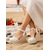 economico sposa-sandali con zeppa espadrillas in pizzo bianco da donna - tacchi a spillo traspiranti all'uncinetto con cinturino alla caviglia - eleganti scarpe da sposa boho per la spiaggia &amp;matrimoni all'estero