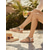 preiswerte Flache Sandalen-Boho-Sandalen mit Perlenbesatz und Fransen am Knöchel – flache, bequeme Sommer-Strandschuhe für Urlaub, Resort, Festivals und entspannte Reisen