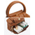 baratos Malas com Alça-Bolsa feminina em couro sintético – várias cores, alça redonda elegante, resistente e espaçosa – perfeita para looks casuais do dia a dia e para a noite.