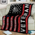 preiswerte Sofadecken &amp; Überwürfe-Fleecedecken Überwurfdecke für die Couch Geschenk amerikanische Flagge Veteran Klassisch 3D Sofa Bett Dekorative Decke Warme Decke Wohndeko