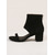 preiswerte Frauen-Damen-Sandalen-Stiefeletten im Wildleder-Look in Hellbraun – bequeme Gladiatorensandalen mit niedrigem Blockabsatz und offener Zehenpartie, schicke Sommerschuhe im Boho-Stil für