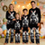 cheap Easter Family Matching Outfits-Family Easter Pajamas Graphic Bunny Casual Print Blue Black White Long Sleeve Vacation Matching Outfits