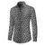 cheap Tops-Retro Vintage 1970s Shirt Aloha Shirt Plus Size Long Sleeves Hippie Leopard Fancy Dress Men's Masquerade Music Festival Party Daily Wear Adults' Shirt