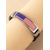 abordables Accesorios-Pulsera ajustable de acero inoxidable y silicona para hombres del 250 aniversario de los Estados Unidos con diseño de bandera americana ideal para el Día de la Independencia y celebraciones