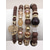 abordables Saint Valentin-Ensemble de bracelets bohèmes pour femmes en acrylique et alliage – plusieurs couleurs, breloque cœur, parfait pour la Saint-Valentin et au quotidien