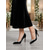 abordables Invitado a la boda-Zapatos de tacón de aguja con diamantes de imitación de terciopelo verde esmeralda para mujer, elegantes zapatos de vestir con punta puntiaguda para invitadas a bodas y ceremonias en la iglesia.