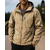 cheap Outdoor Jackets-Men's Outdoor Jacket Hiking Jacket Sport Jacket Outdoor Waterproof Windproof Quick Dry Lightweight Hiking Outfits Hiking Clothes Spring Autumn / Fall Jacket Tennis Golf Running Solid Color Black Army