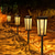 voordelige Landschapsverlichting-Op zonne-energie werkende padverlichting voor buiten, koel wit &amp;RGB-verlichting met schemeringssensor, waterdicht, geschikt voor tuin, terras, pad, erf, looppad, oprit, 2 standen