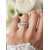 economico Matrimonio ACC-set di anelli impilabili in lega da donna, fasce in zirconia cubica color oro e argento, elegante stile minimalista per spose, cerimonie nuziali, fidanzamenti e abbigliamento quotidiano