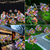 baratos Luzes e lanternas de caminho-Luz solar led colorida borboleta para gramado - luzes à prova d'água para caminho e jardim, luz de árvore plug-in para decoração de jardim de natal, casamento e vila