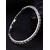 billiga Bröllop ACC-Damarmband med kristallstrass, fotlänk i legeringsmaterial med flera bredder, elegant glittrande stil för bröllop, fester, kvällsevenemang och formella tillfällen
